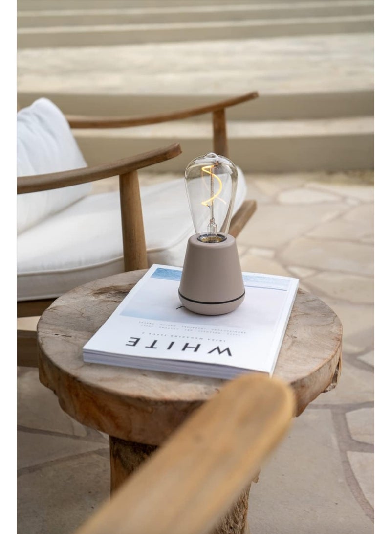 HUMBLE One Wireless Portable Table Light | Indoor and outdoor use |  8.5 cm x 19.5 cm - Beige - Image 2